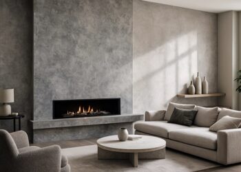 Global interior design trends 2025: textured walls are transforming modern living spaces