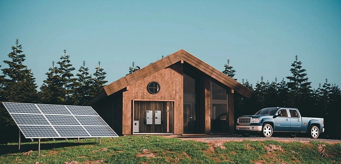 Can You run an off-grid home with solar battery storage